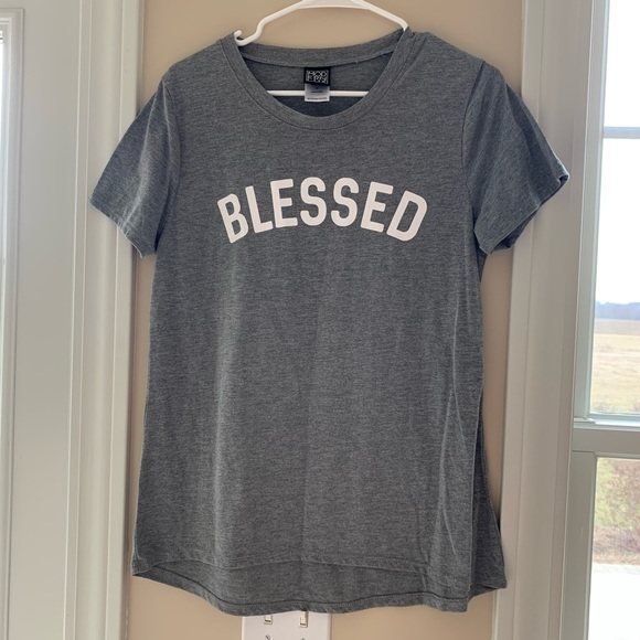 Tops - Blessed t-shirt large